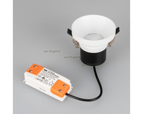 Светильник MS-VOLCANO-BUILT-R82-10W Warm3000 (WH, 38 deg, 230V) (Arlight, IP20 Металл, 5 лет)