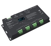 Декодер SMART-DMX-SUF (12-24V, 12x5A, XLR3, RJ45) (arlight, IP20 Металл, 5 лет)