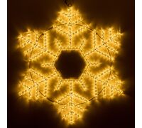 Фигура ARD-SNOWFLAKE-M10-1000x900-576LED Warm (230V, 35W) (Ardecoled, IP65)