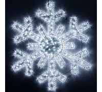 Фигура ARD-SNOWFLAKE-M11-1250x1200-604LED White (230V, 36.5W) (Ardecoled, IP65)