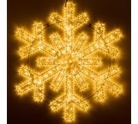 Фигура ARD-SNOWFLAKE-M11-1250x1200-604LED Warm (230V, 36.5W) (Ardecoled, IP65)