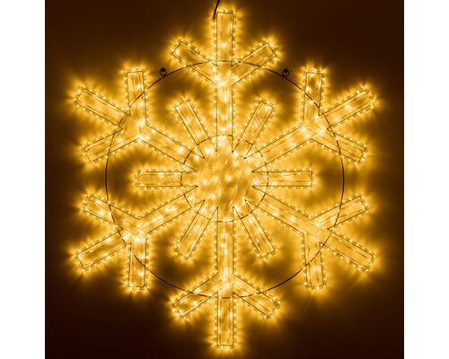 Фигура ARD-SNOWFLAKE-M11-1250x1200-604LED Warm (230V, 36.5W) (Ardecoled, IP65)