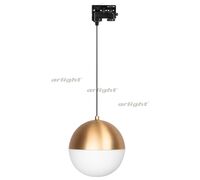 Светильник LGD-EMISFERO-TRACK-HANG-4TR-R200-16W Warm3000 (GD, 180 deg, 230V) (Arlight, IP20 Металл, 3 года)