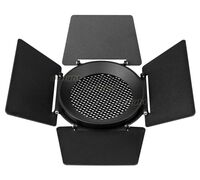 Бленда с сетчатым фильтром и посадочным кольцом LGD-NIKA-BDH-R100 (BK) (Arlight, Металл)