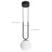 Светильник SP-BEADS-HANG-U-R130-10W Warm3000 (BK-GD, 275 deg, 230V) (Arlight, IP20 Металл, 5 лет)