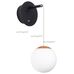 Светильник SP-BEADS-WALL-HANG-R130-6W Warm3000 (BK-GD, 180 deg, 230V) (Arlight, IP20 Металл, 5 лет)