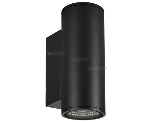Светильник LGD-FORMA-WALL-TWIN-R90-2x12W Warm3000 (BK, 44 deg, 230V) (Arlight, IP54 Металл, 3 года)