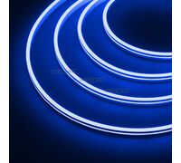Лента герметичная MOONLIGHT-SIDE-A168-4x10mm 24V Blue (7.2 W/m, IP65, 5m, wire x2) (Arlight, Силикон)
