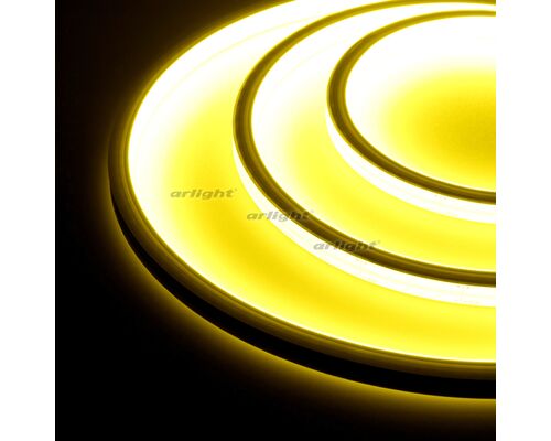 Гибкий неон ARL-MOONLIGHT-1213-TOP 24V Yellow (Arlight, 8 Вт/м, IP67)