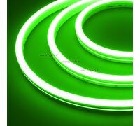Лента герметичная MOONLIGHT-SIDE-A140-12x17mm 24V Green (8 W/m, IP67, 2835, 5m, wire x1) (Arlight, 8 Вт/м, IP67)