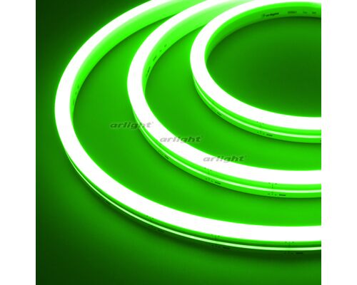 Гибкий неон ARL-MOONLIGHT-1712-SIDE 24V Green (arlight, 8 Вт/м, IP67)