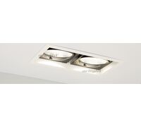 Светильник CL-KARDAN-S283x152-2x25W White6000 (WH-BK, 30 deg) (Arlight, IP20 Металл, 3 года)