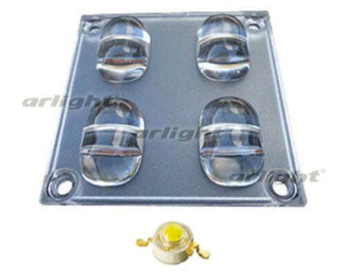 Блок линз STB 4 (130x60°, 4 LED) (Turlens, -)
