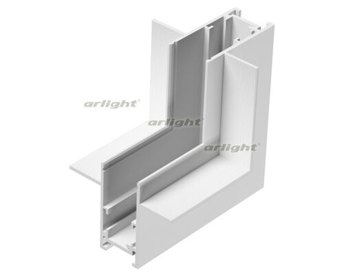 Коннектор угловой MAG-CON-2652-FDW-L90-INT (WH, внутренний) (Arlight, IP20 Металл, 3 года)