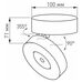 Светильник SP-MONA-SURFACE-R100-12W White5000 (BK, 24 deg) (Arlight, IP40 Металл, 3 года)