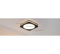 Светодиодная панель LTD-80x80SOL-BK-5W Warm White (Arlight, IP44 Пластик, 3 года)