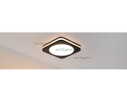 Светодиодная панель LTD-80x80SOL-5W Warm White 3000K (Arlight, IP44 Пластик, 3 года)