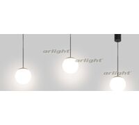 Светильник SP-BEADS-HANG-R130-10W Warm3000 (BK-GD, 250 deg, 230V) (Arlight, IP20 Металл, 5 лет)