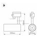 Светильник LGD-GERA-TRUECOLOR-4TR-R90-30W Day4000 CRI98 (WH, 24 deg, 230V) (Arlight, IP20 Металл, 5 лет)