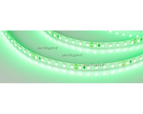 Лента RT 2-5000 24V Green 2x (3528, 600 LED, LUX) (arlight, 9.6 Вт/м, IP20)