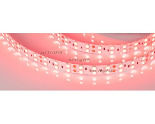 Лента RT 2-5000 24V Red 2x2 (5060, 600 LED, LUX) (arlight, 26 Вт/м, IP20)