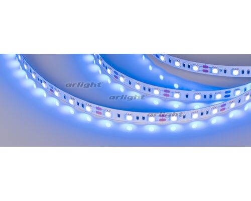 Лента RT 2-5000 12V Blue 2x (5060, 300 LED, LUX) (arlight, 14.4 Вт/м, IP20)