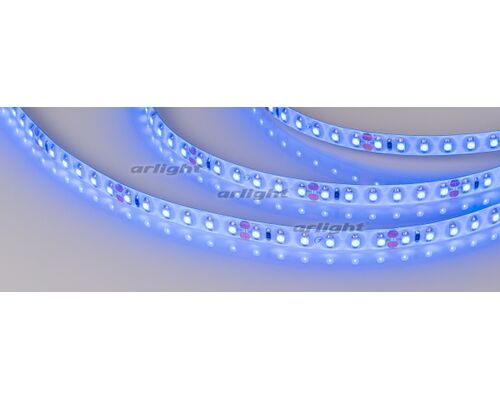 Лента RTW 2-5000SE 24V Blue 2x (3528, 600 LED, LUX) (arlight, 9.6 Вт/м, IP65)