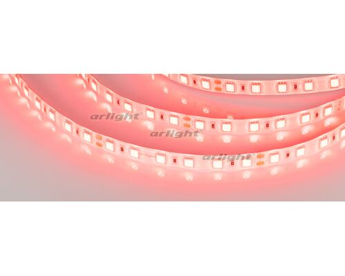 Лента RTW 2-5000SE 24V Red 2x (5060, 300 LED, LUX) (arlight, 14.4 Вт/м, IP65)