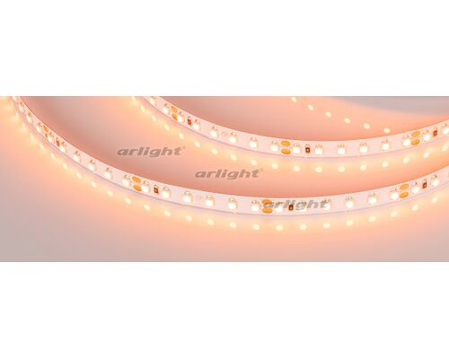 Лента RT 2-5000 24V Orange 2x (3528, 600 LED, LUX) (arlight, 9.6 Вт/м, IP20)