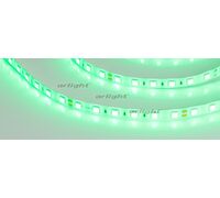 Лента RTW 2-5000SE 24V Green 2x (5060, 300 LED, LUX) (arlight, 14.4 Вт/м, IP65)