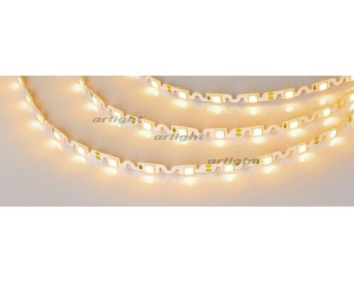 Лента RZ 2-5000 12V Yellow 2x (5060, 240 LED, Wave) (Arlight, 11.5 Вт/м, IP20)