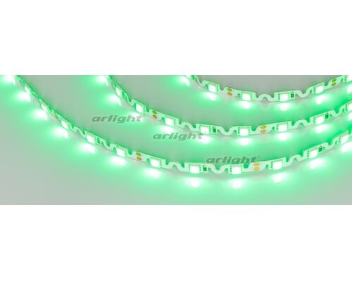 Лента RZ 2-5000 12V Green 2x (5060, 240 LED, Wave) (Arlight, 11.5 Вт/м, IP20)