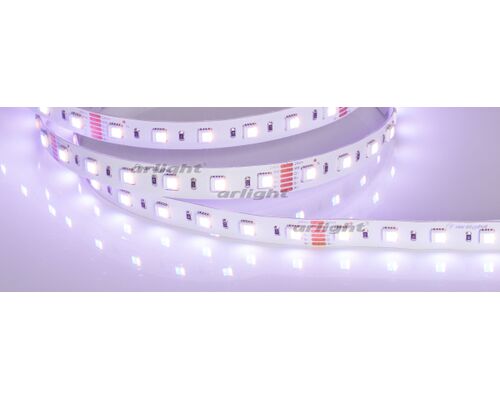 Лента RT 2-5000 24V RGBW-MIX 12mm (5060-One, 60 LED/m, LUX) (arlight, 20 Вт/м, IP20)