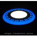 Светодиодный светильник встраиваемый CL «Ornament» 6W+3W blue