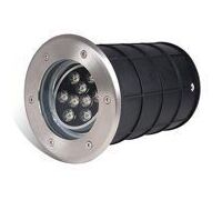 Поворотный грунтовый светильник LUNA 5W, IP67 220V, RGB/Color, Uni Hauss