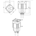 Фасадный светильник BEAM LED 4W-24V Монохром